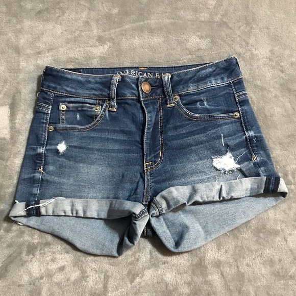 American Eagle Outfitters Pants - 🎉HP🎉🦅 American Eagle Super Stretch Jean Shorts!